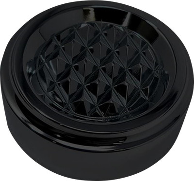 COVINGTONS Dipstick Cover - Diamondback - Black - Touring/Trike C3086-B