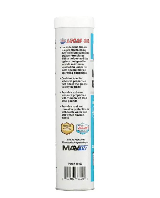 (2 Pack) Lucas Oil 10320 Products Marine Grease , Heavy Duty Complex (14 oz.)