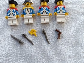 Lego PIRATES Figures for 6274 Caribbean Clipper pi004 Imperial Soldier Governor