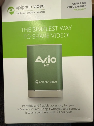 Epiphan AV.io HD (Gen 1) 1080p 60fps Video Capture Card (ESP0909)