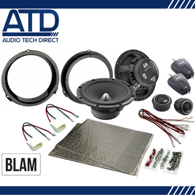 Speaker Upgrade Kit For Jaguar E F I XE XF XJ BLAM EXPRESS 165mm 6.5 Inches