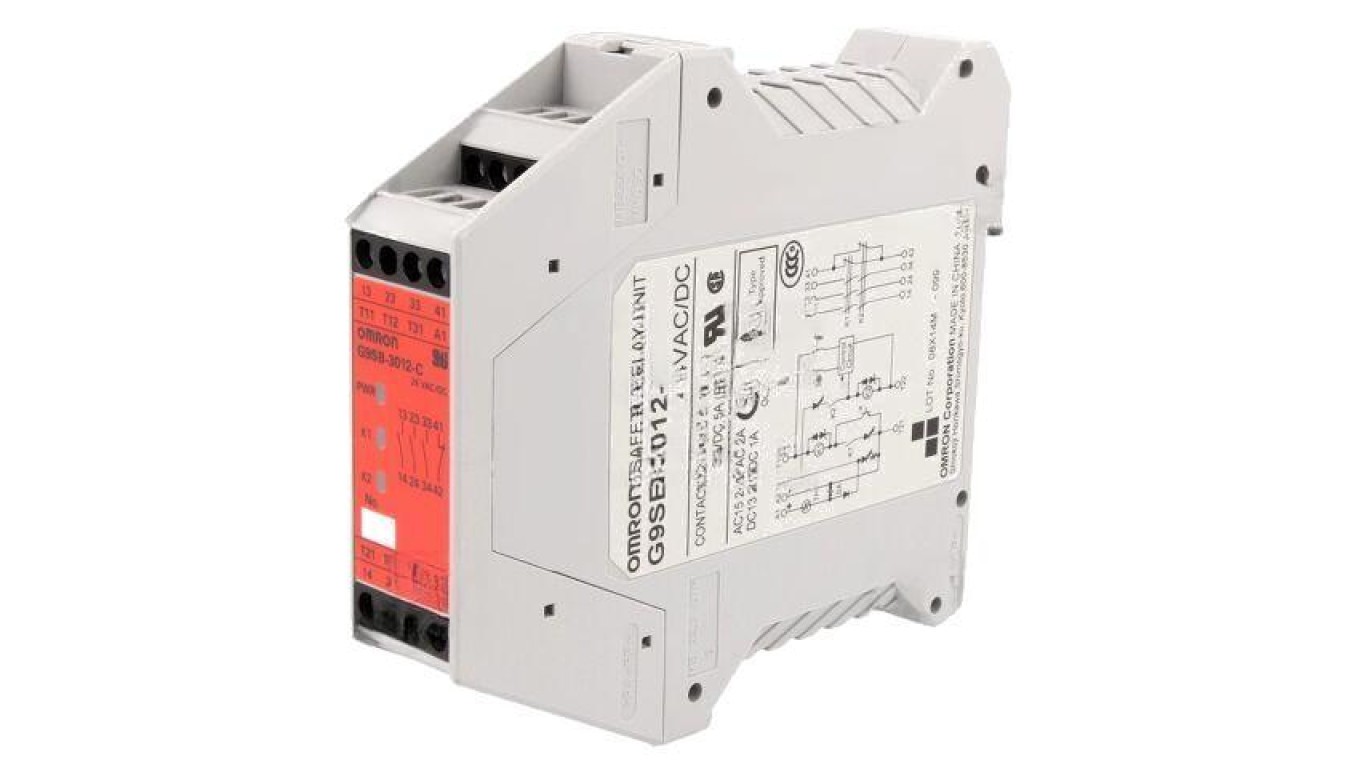 Module: 24VAC 24VDC IN: 2 G9SB-3012-C Safety Relay
