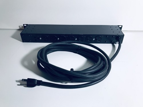 APC Rackmount SurgeArrest 9-gniazdowy 15A Ochrona przeciwprzepięciowa NET9RMBLK Testowany Działający - Zdjęcie 9 z 17