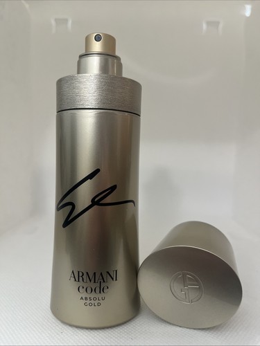 Giorgio Armani Code Absolu Gold 2 Oz / 60 mL Parfum Pour Homme Cologne NWOB - Picture 3 of 6
