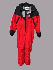OBERMEYER Junior Sz 18 SKI SNOWSUIT One Piece Insulated Zip -for 13-14-15 yo-EUC