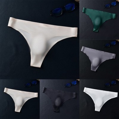 Low-Rise T-Back Herren G-String Seamless Design 3D Bulge Support Thin Cut