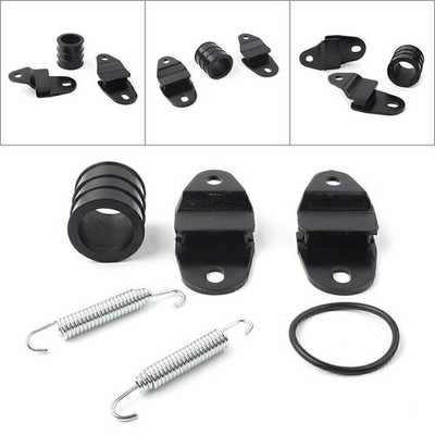 Exhaust Muffler Pipe Hangers Stays Mount für Yamaha Banshee 350 YFZ350 1987-2006