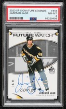2020 Upper Deck SP Signature Edition Legends 38/49 Jaromir Jagr PSA 8 Auto b3h