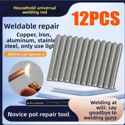 12 Pcs Low Temperature Universal Welding Rod Sticks Metal Easy Melt ~US STOCK