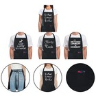 Practical BBQ Suspender Apron Made of Easy to Maintain Polyester Material