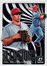 2020 Donruss Optic #OI-2 Paul Goldschmidt Optic Illusions