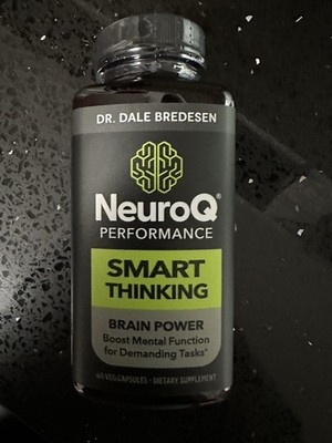 NeuroQ Perfomance Smart Thinking Brain Power 60 Veg Capsules Life Seasons 05/27