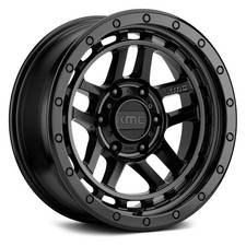17x9 Kmc Km540 Recon 5x55x127 -12 Satin Black Wheels Rims Set4 78.1