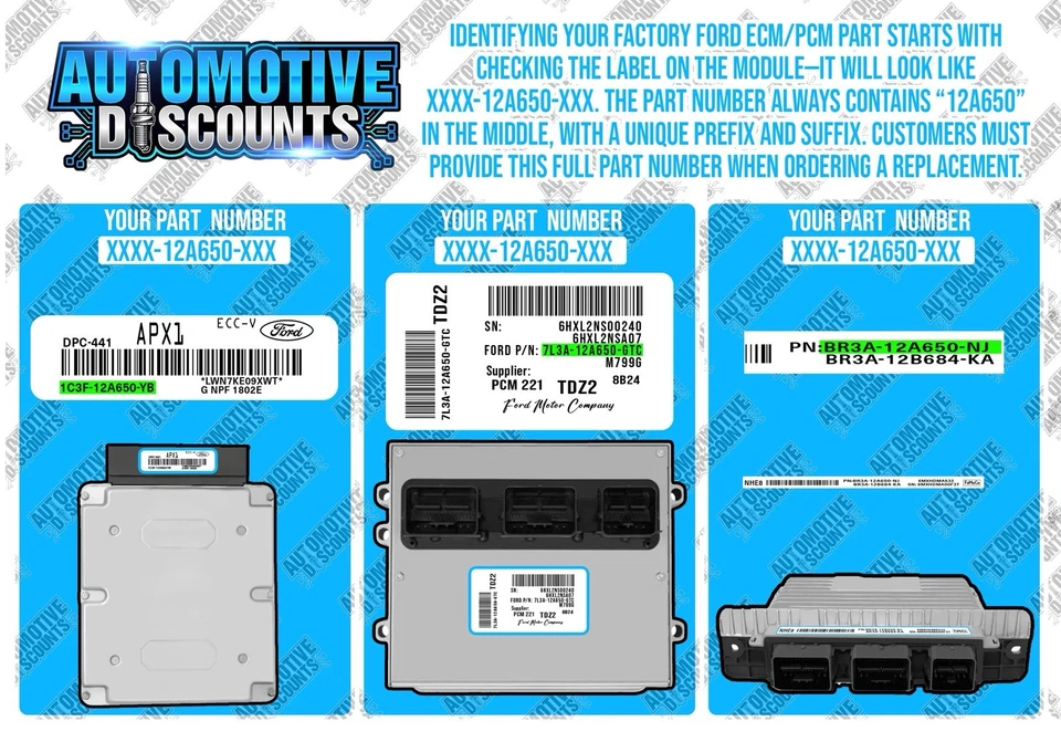 04 - 09 FORD F-Series PATS Anti-theft Delete Service ECU ECM PCM Send and Return - Image 4 of 4