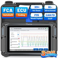 Car Full System Diagnostic Scan Tool Active Test Sacnner ECU Online Coding FCA