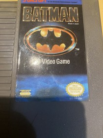 Batman The Video Game Original NES Cartridge NTSC