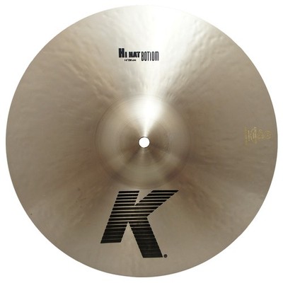 Zildjian K0825 14'' Hi Hat Bottom Medium Heavy Weight & Low To Mid Pitch - Used