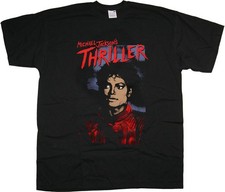Michael Jackson Thriller King of Pop ufficiale Uomo maglietta unisex