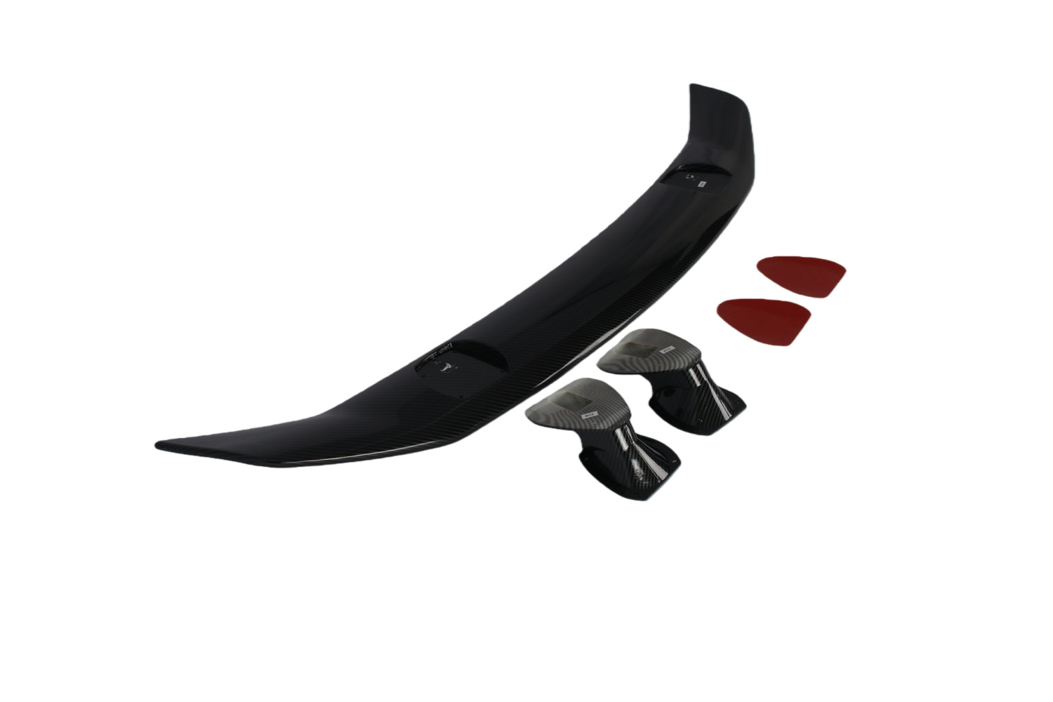 Carbon Fiber Rear Trunk Spoiler Lip Roof Tail Wing 55'' For Ferrari 360 Modena