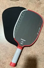 Agassi Pro 16mm Joola Pickleball Paddle with Technology , with paddle cover .