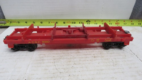 Lionel MODERNO O 9310 ATSF VOLTEO COCHE MONTAJE AGUJERO DAÑOS PARA BANDEJA 636748 | Zustand: Used
