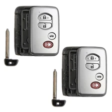 2 Key Fob Remote 4b Smart Shell Case Replacement for Toyota HYQ14AAB