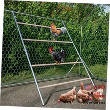 Large Chicken Perch for Coop, Roosting Bar,Funny Chicken Toy Metallic