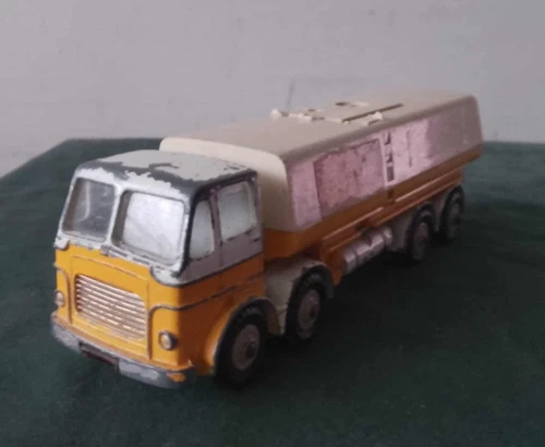 ORIGINAL VINTAGE DIECAST DINKY TOYS LEYLAND OCTOPUS SHELL BP TANKER TRUCK LORRY