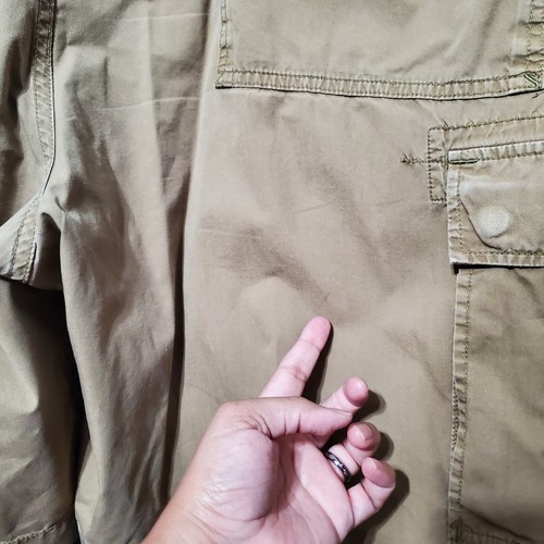 Vintage Polo Ralph Lauren Shorts Mens 48 Military Paratrooper Cargo Distressed - Picture 14 of 21