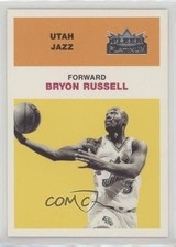 2001-02 Fleer Platinum Anniversary Edition 180/201 Bryon Russell #126 4p5