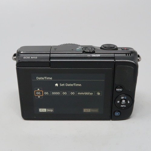 Corpo fotocamera digitale mirrorless Canon EOS M10 nero 18,0 megapixel - Foto 6 di 11