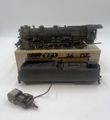 Ho Scale brass engine Seiko Models 6733 Repowered SM-107-B Pennsylvania Railroad
