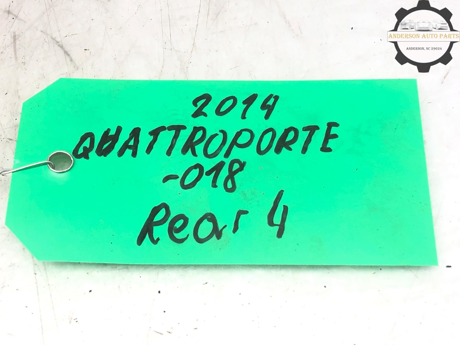 2014-2020 MASERATI QUATTROPORTE REAR WHEEL RIM 20" 10.5JX20 OEM #NOTES
