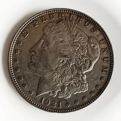 1921-D Morgan Silver Dollar. Nice Coin