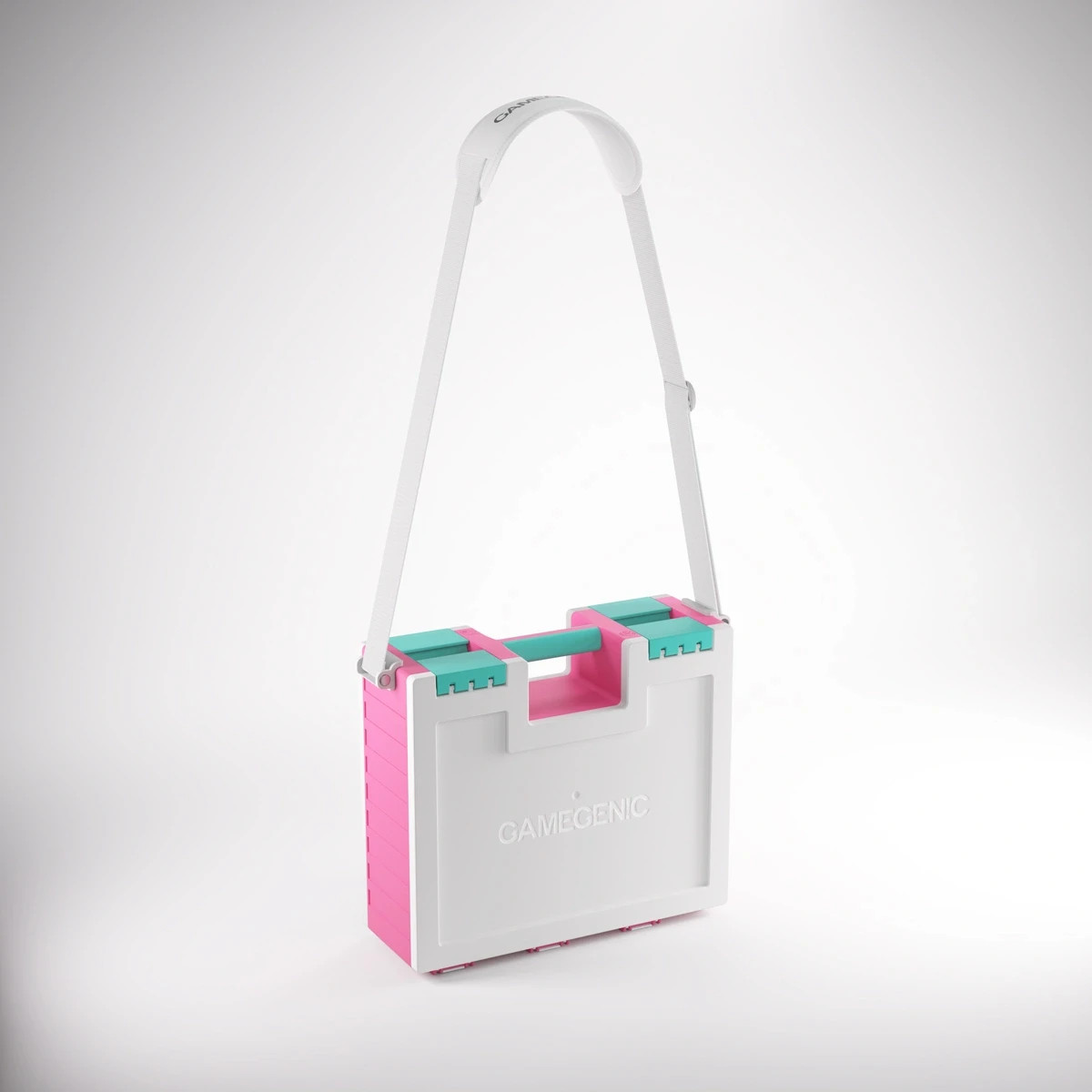 Gamegenic Game Castle Pink White and Teal BNIB