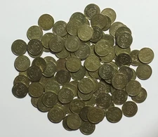 Lot of 100 Chuck E Cheese Tokens CEC Video Arcade Game RefC02