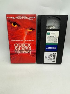 Quicksilver Highway VHS 1998 Christopher Lloyd, Matt Frewer King Barker Horror