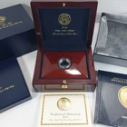 2009 US MINT ULTRA HIGH RELIEF DOUBLE EAGLE Mahogany BOX & BOOK - NO GOLD COIN
