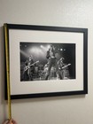 Framed photo of The Ramones performing in Los Angeles Circa 1977 lustre finish — photo 4