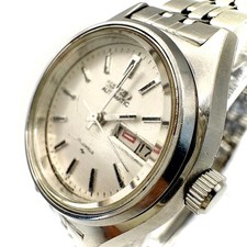 [Working] SEIKO 17 Jewels Automatic 2206-0480 Day-Date Vintage Watch