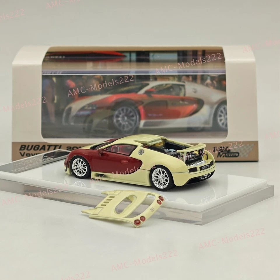 Mortal 1:64 Bugatti Veyron Super Sport Car Models Diecast Toys Collection Gifts - Image 4 of 4