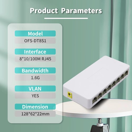Ethernet Switch 1000 Mbps Mini Network Switches Ethernet Splitter Lan Hub Switch - 第 4/14 張圖片
