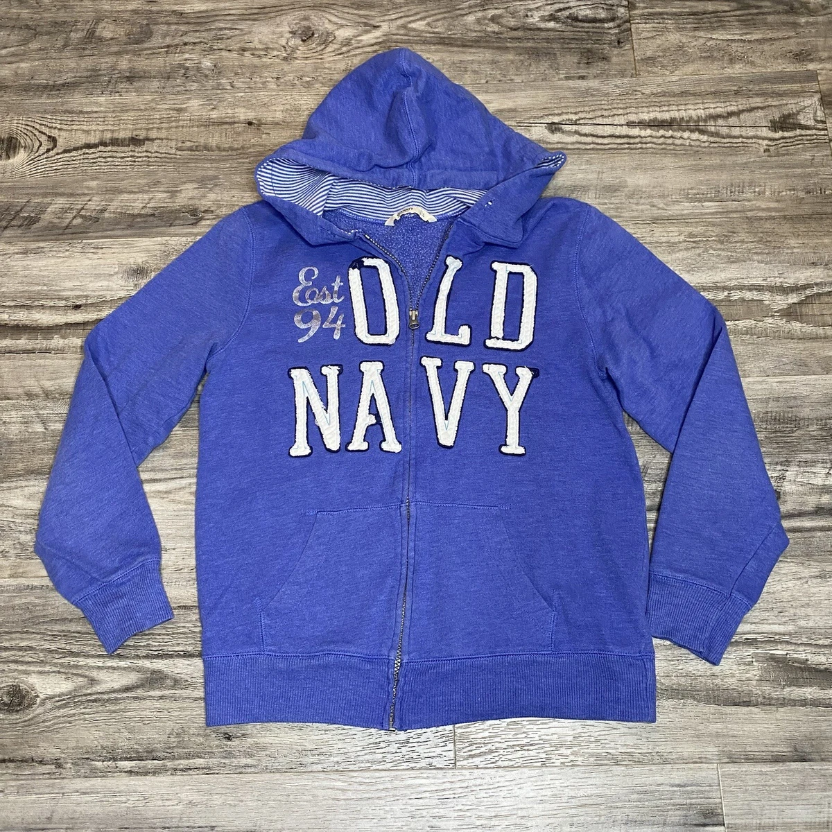 blue old navy hoodie