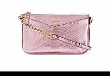 Victoria  s Secret Pink Metallic Crossbody Bag