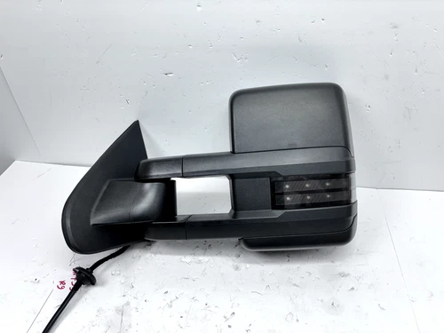 2003-2006 Chevy Silverado Front Left Heated Tow Mirror Assembly - Black