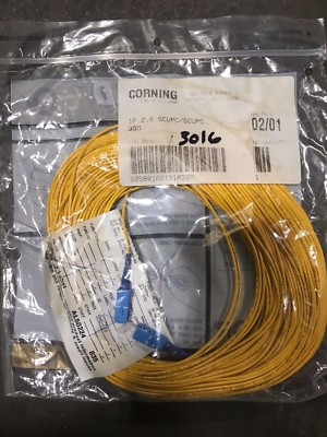 Corning fiber optic cable1F-SFC-SCUPC/SCUPC 18M