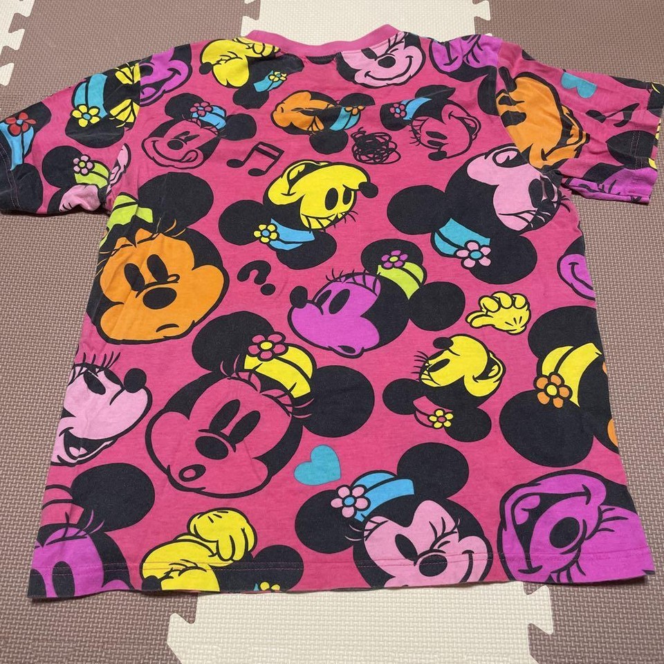 tokyo-disney-resort-minnie-all-over-pattern-t-shirt-m-size-ebay