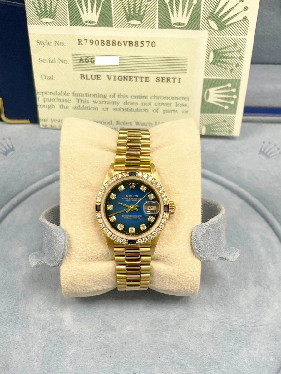 Rolex ladies outlet presidential watch