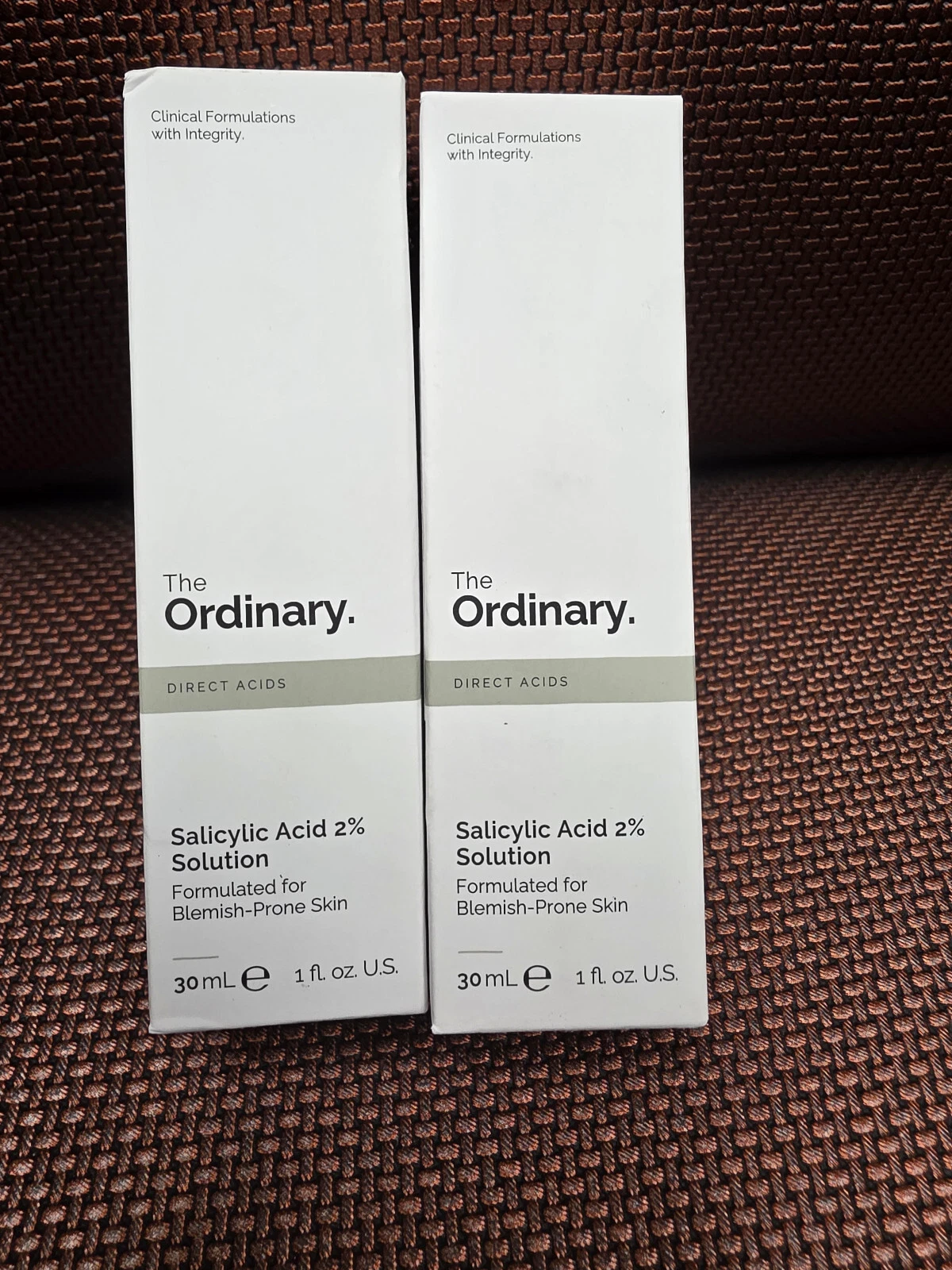 2 pack - The Ordinary Salicylic Acid 2% Exfoliating Solution Anti-Acne Serum