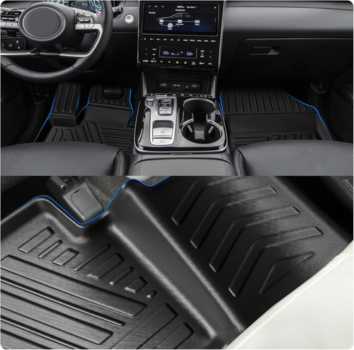 Autofußmatten Set Kompatibel Mit Hyundai Tucson NX4 2022 2023 2024 Benzinfahrzeu